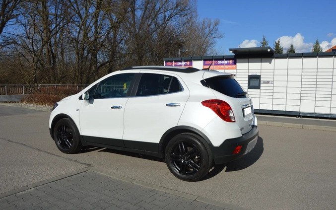 Opel Mokka cena 52500 przebieg: 107000, rok produkcji 2015 z Warszawa małe 232